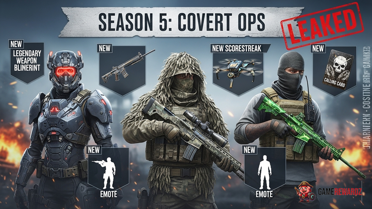 COD Mobile New Skins &amp; Rewards Leak